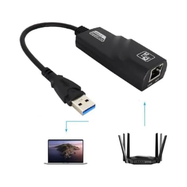 SuperSpeed USB 3.0 til RJ45 Gigabit Ethernet Netværksadapter Kablet LAN, USB 3.0 Gigabit Kablet Netværksadapter