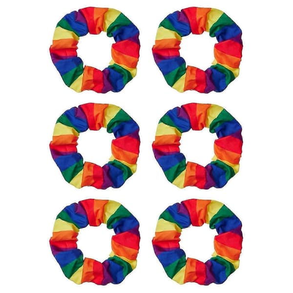 2025 Uusin malli 6 kpl sateenkaarihiuslenkkejä Pride-paraatiin - Pride,z