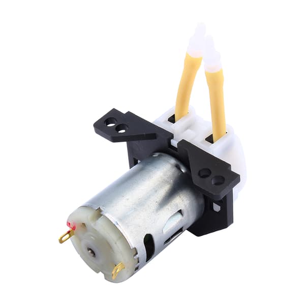 12V 300mA D2 2 x 4 Dosseringspump Peristaltiskt Huvud För Lab Kemiskt Vatten