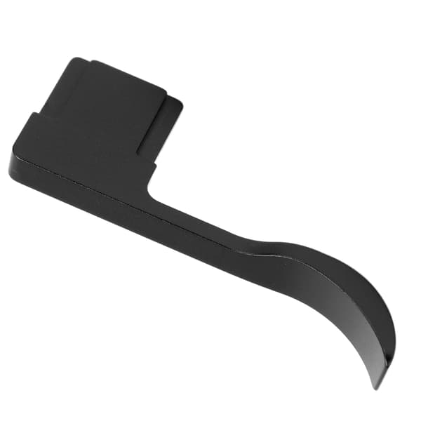 Opgraderet Sort Aluminium Legering Tommelfingergreb med Cold Shoe Mount til Sony A7C Kamera