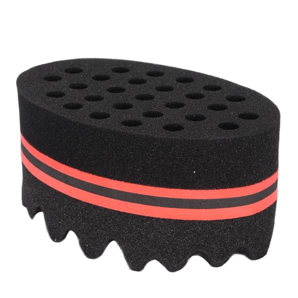 Hårsvampborste Stora Hål Svamp Dreads Låsning Afro Coil Comb Vårdverktyg för Män Kvinnor Lockar