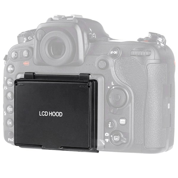 LCD Skärmskydd Pop up Kamera Solskydd Visir Solskydd Huvskydd för Nikon D500