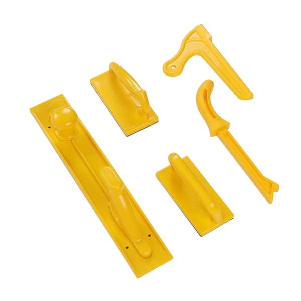 5 st Säkerhets Push Block Stick Handskyddsverktyg Set Kit för Träbearbetning Bordsåg