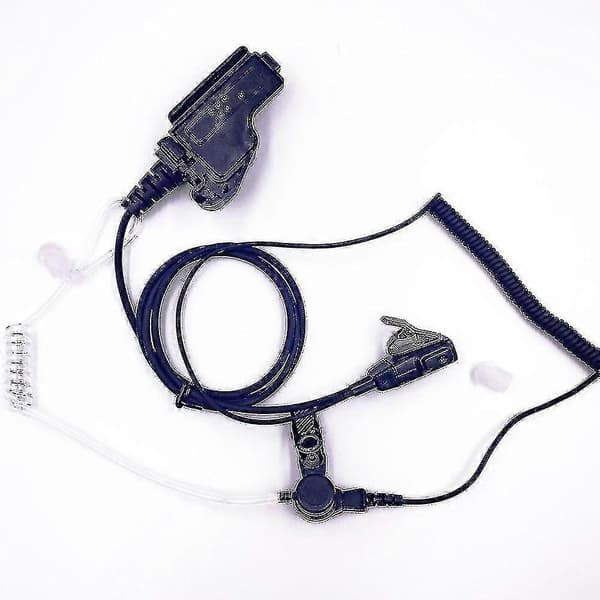 Justerbar halsmikrofon hörlursmikrofon lämplig för Motorola Xts3000 / 5100 / Ht1000 / 5000 / Mts