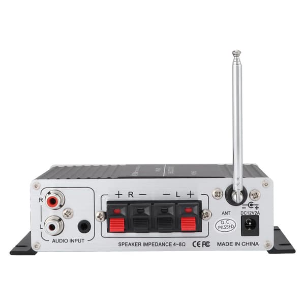 Bluetooth A7 Digital Audio Högtalare Effektförstärkare FM med Fjärrkontroll/USB/MP3
