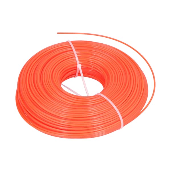 120m Trimmersnor 2.4mm Nylon Rund Græstrimmersnor Reservedel til Have