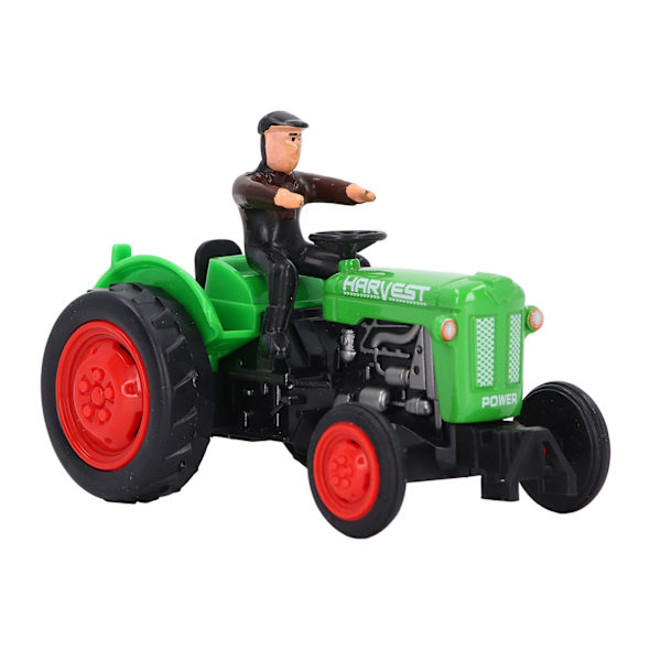 Simulerings Traktor Køretøj Model Robust Legering Ingeniør Landmand Bil Legetøj til Børn Grøn