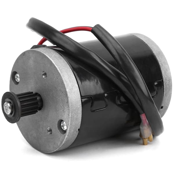 12V 100W Höghastighetsborstmotor med 384 Remhjul Elmotor för Elscooter