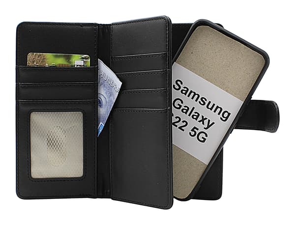 【03】Skimblocker Samsung Galaxy S22 5G XL Magnet Wallet Case
