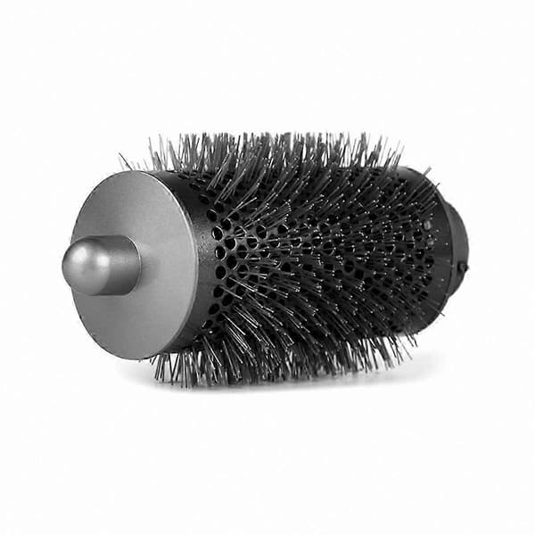 Stor rund volymborste för Airwrap Styler, oval design för fluffig volym och slät finish Silver Gray