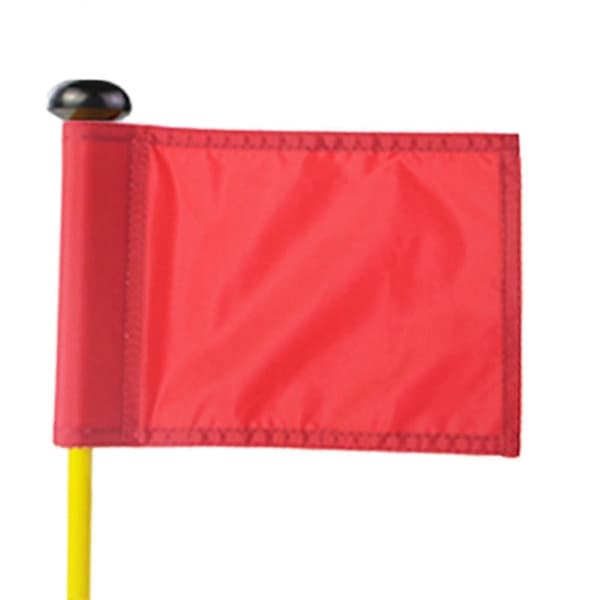 Baghave øvelse golfhul stang flag kop pind foldbar putting flagstang hvid Red