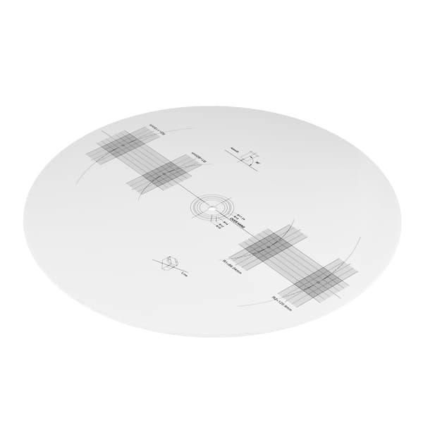 Professionel LP Vinyl Plade Pladespillere Phono Tachometer Kalibrering Stroboskop Disk