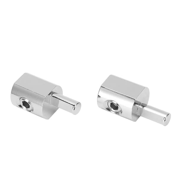 2 stk. Amp Input Reducer Adapter 1/0 Gauge til 4 Gauge Nikkelbelagt 6061 Aluminium til Biler Både
