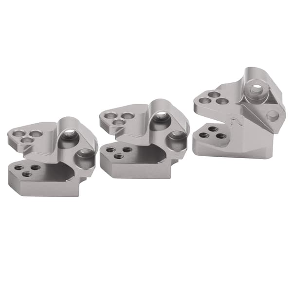 Aluminiumslegering Fast Kode Trækstang Passer til Axial SCX10 III AX103007 1/10 RC Bilmodel Titanium