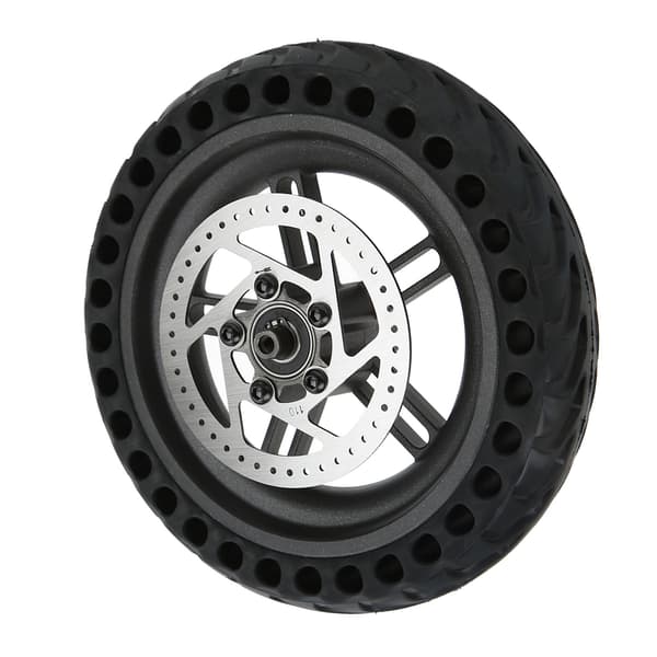 Scooter Baghjulsmontering 8.5in Massiv Dæk Hjulnav 110mm Bremseskive til Xiaomi M365/1S/LITE Elektrisk Scooter