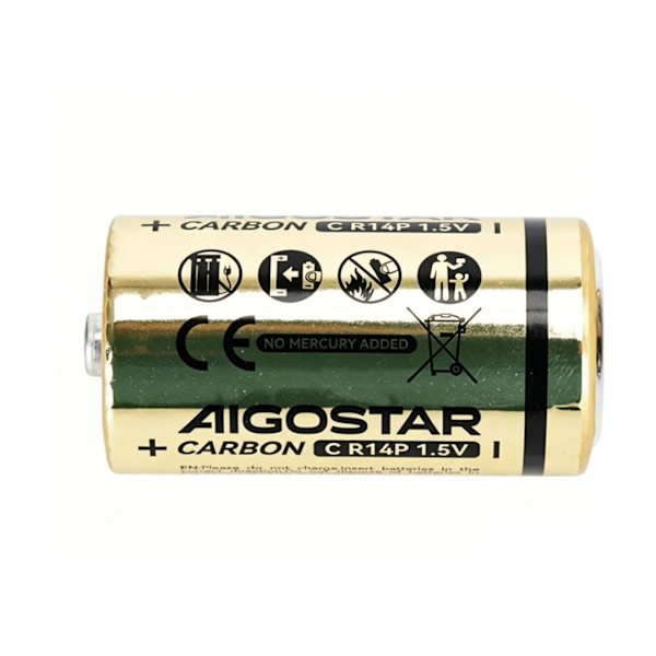 Kulbatteri R14P C 1.5V 2 stk.