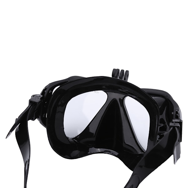4 Färger Härdat Glas Lins Flexibelt Silikon Dykmask För Vuxen
