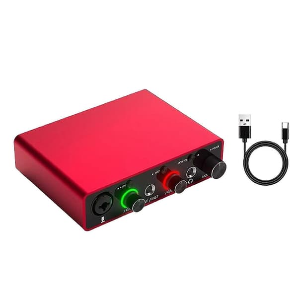 【03】Kompatibel med Focusrite Scarlett Solo 3rd Gen USB Audio Interface The Guardian VocalistXD-Perfet
