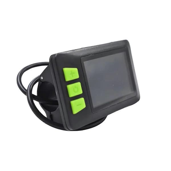 【03】P3C 5PIN Elcykel LCD-displaymåler E-scooter LCD-panel med USB UART til elektrisk mountainbike Black