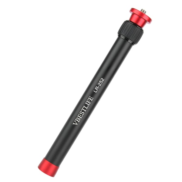 VBESTLIFE LR-252 Desktop Tripod Forlængerstang i Aluminiumlegering 2 Sektioner