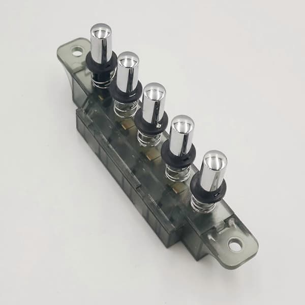 AC 250V 4A Trykknapkontakt Afbryder MQ165 Emhætteafbryder 112 x 21 x 41 mm