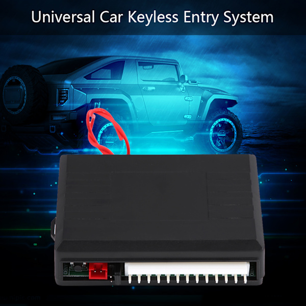 Billås System Dörrlås Centrallås Fjärrkontroll Kit Universal