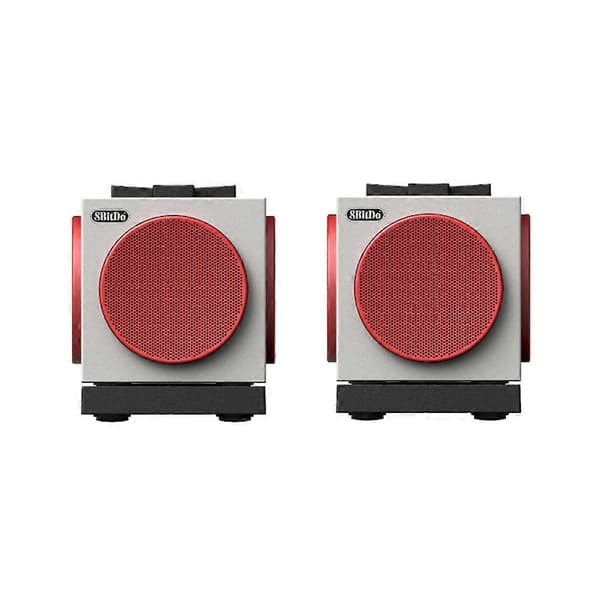 8BitDo Cube2 Trådløs Bluetooth-højttaler i retrostil med opladningsbase Letvægts bærbar højttaler til pc bærbar gaming-skrivebord