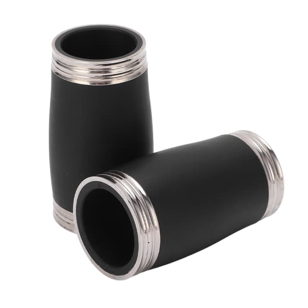 2 STK Klarinet Stemmerør Bb Diskant Pitch Pipe Klarinet Tønde Udskiftningstilbehør 58MM
