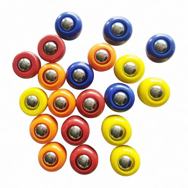 Shuffleboard-pucks til bordspil, curlingtilbehør 20Pcs 2.5x1.56cm