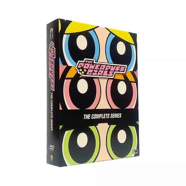 【03】Powerpuff Girls: The Complete Series (12 DVD engelsk version) Helt ny