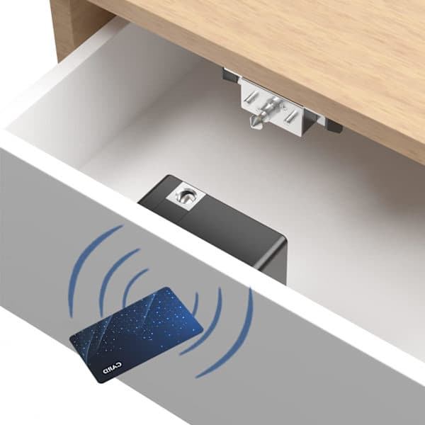 【03】RFID Elektronisk Skabslås Skjult DIY til Træskab Skuffe Skabslås