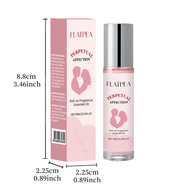 Jasmin citron roll-on parfym eterisk olja 10ml bärbar alkoholfri formula Parfymolja