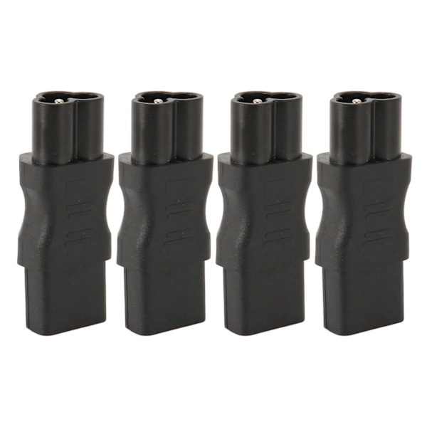 4 stk. IEC320 C16 til IEC320 C13 strømadapter han C16 til hun C13 strømstik adapter konnektor til PDU chassis UPS stik