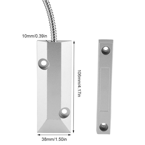 Magnetisk Kontaktsensor til Hjemme Garage Alarm Sikkerhed