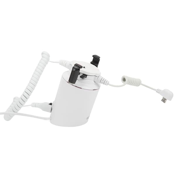 Sikkerhedsalarm Display Stand Tyverisikring Mobiltelefon Display Holder med Opladningsfunktion til Udstillingshaller til Android Interface