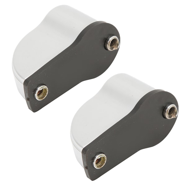 2 st Trum Lug Metall Kromfärg Musikinstrument Underhållstillbehör WC26