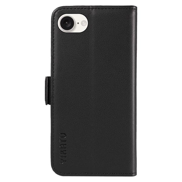 【03】YIKATU Til iPhone 16e Mobilcover - Sort Svart black