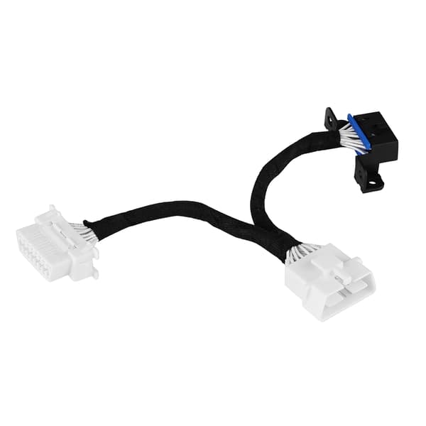 OBD2 16-Pin Hane till Dubbel Hona Splitter Adapter Förlängningskabel Y-Kabel
