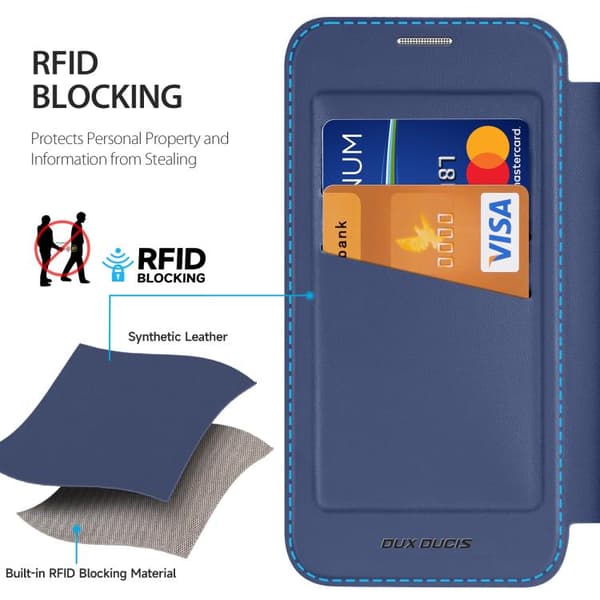 【03】Samsung Galaxy S26 5G Case DUX DUCIS Skin X Pro Series Magsafe PC + TPU Blå