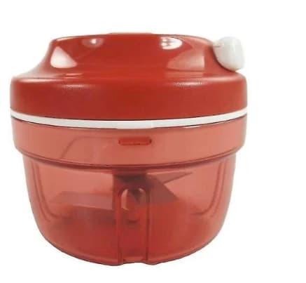 【03】Sommersalg Tupperware Chef Turbo-Chef rød D158 hakker til løg Speedy Boy løghakker 27357