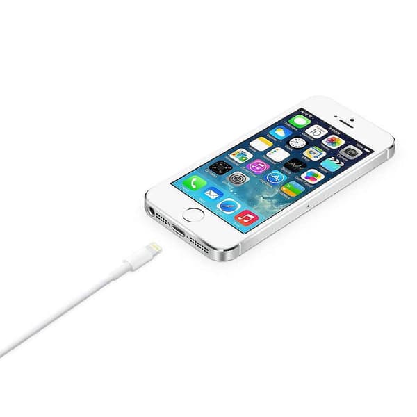 USB til Apple Lightning-kabel - 2 meter - -XN Valkoinen