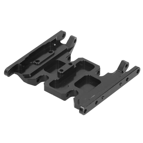 Gearkassemontering i aluminiumlegering til Axial SCX10 II 90046 90047 90075 RC-bil Sort