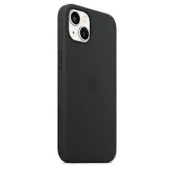 【03】Silikonskyddsfodral med MagSafe för iPhone svart black black iPhone 15 Pro