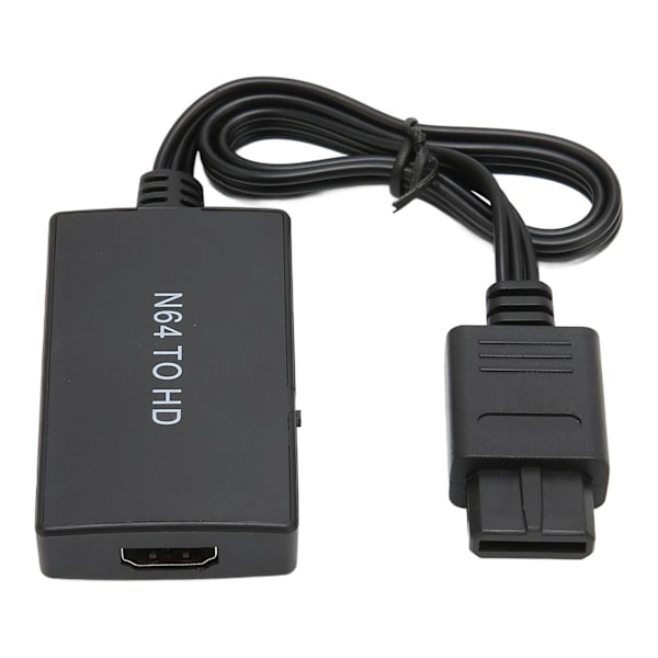 För N64 till HD Multimedia Interface-omvandlare stöder 720P 1080P-växling Full HD-videoadapter för N64-visningsläge
