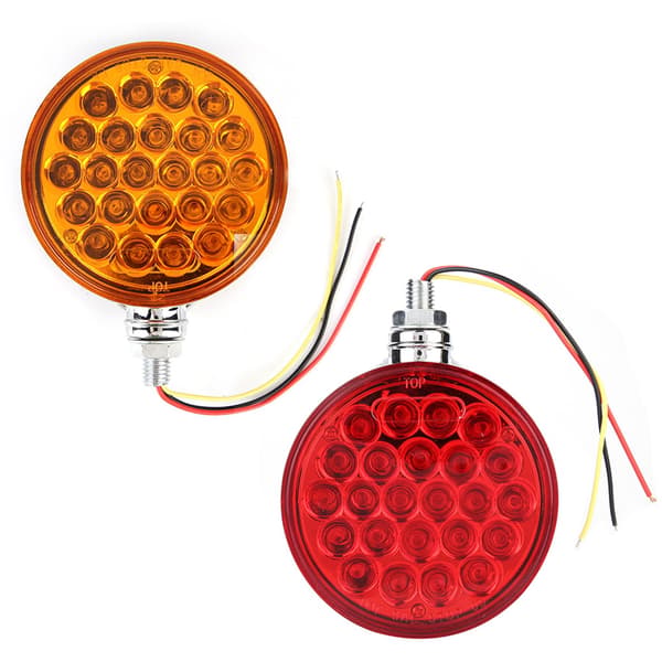 LED Sidemarkeringslys - Dobbelt, Enkelt Boltfæste, Reflekterende Forseglet Design