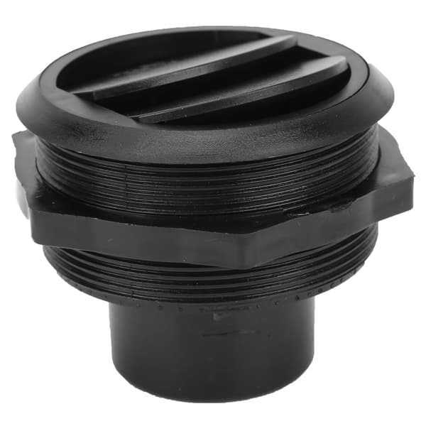 82/75/46mm Ilmastointilaitteen ulostulo, pitkä malli, musta, pyöreä, bussiin, työkoneeseen