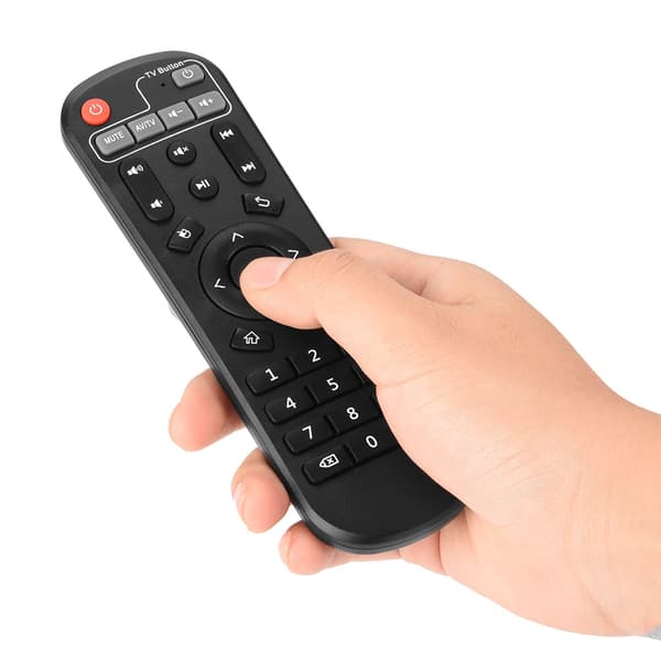 Precisionskontroll fjärrkontroll för digitalbox >8m Avstånd TV-box fjärrkontroll för EVPAD