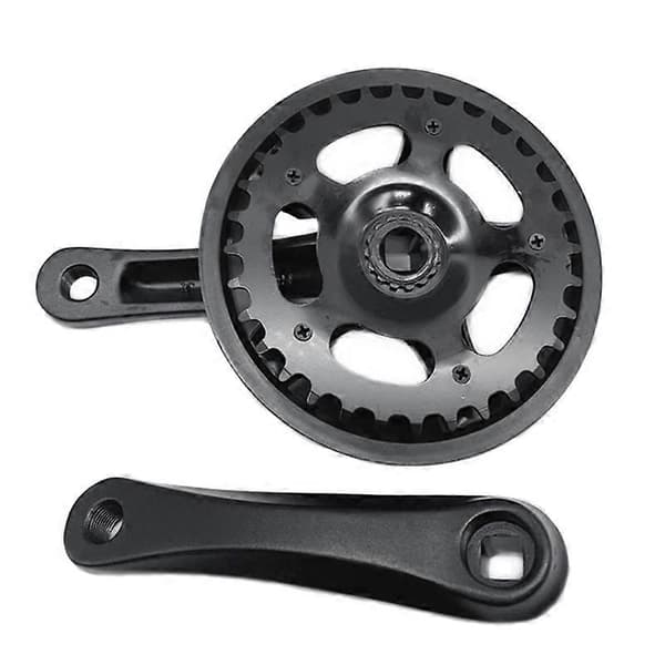 【03】Enkelthastigheds krankboks til cykel 32T foldbar elektrisk krankboks 127MM