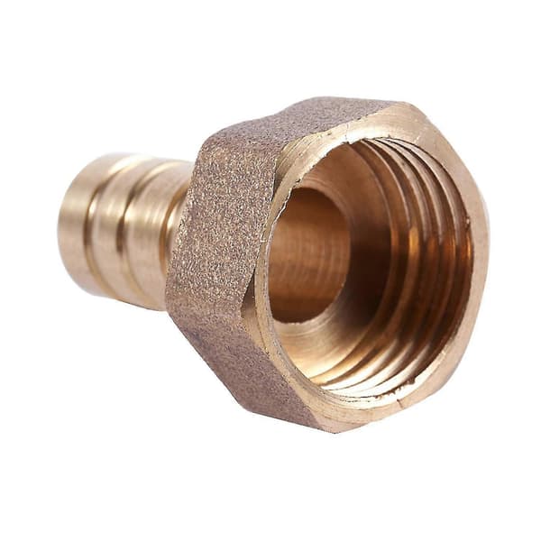 12mm slangnippel 1/2bsp invändig gänga snabbkopplingsadapter guld