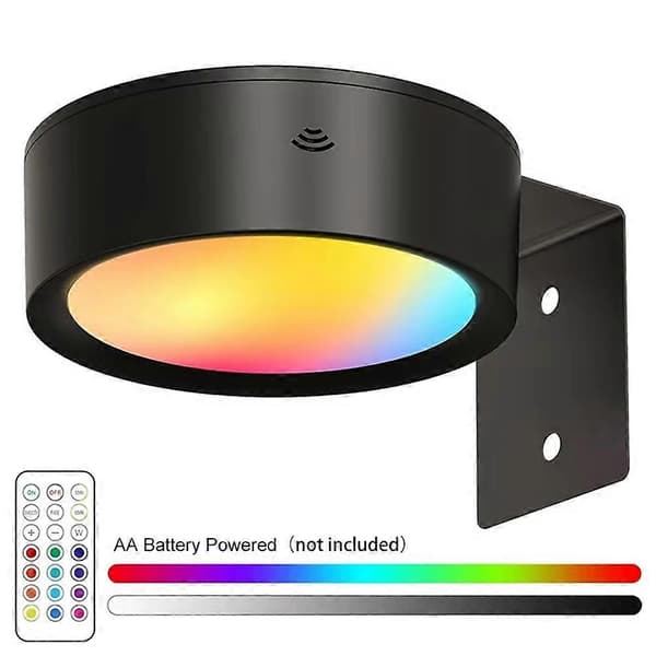 【03】Billedbelysning LED Kunstdisplay Lys Batteridrevet Dæmpbar Maleri Spotlight 13 Belysningstilstande til Malerier color